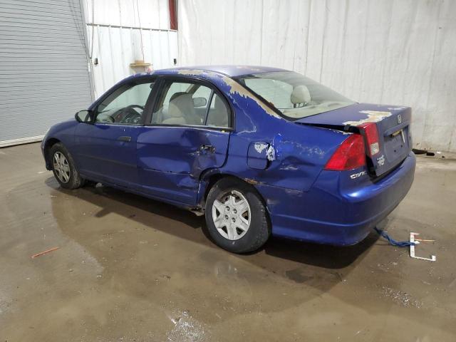 2004 Honda Civic Dx Vp VIN: 2HGES163X4H580867 Lot: 52739324