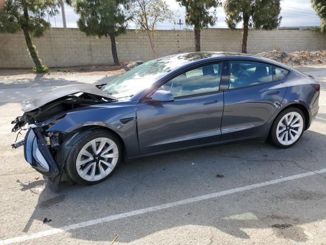 Lot #2508207308 2022 TESLA MODEL 3 salvage car