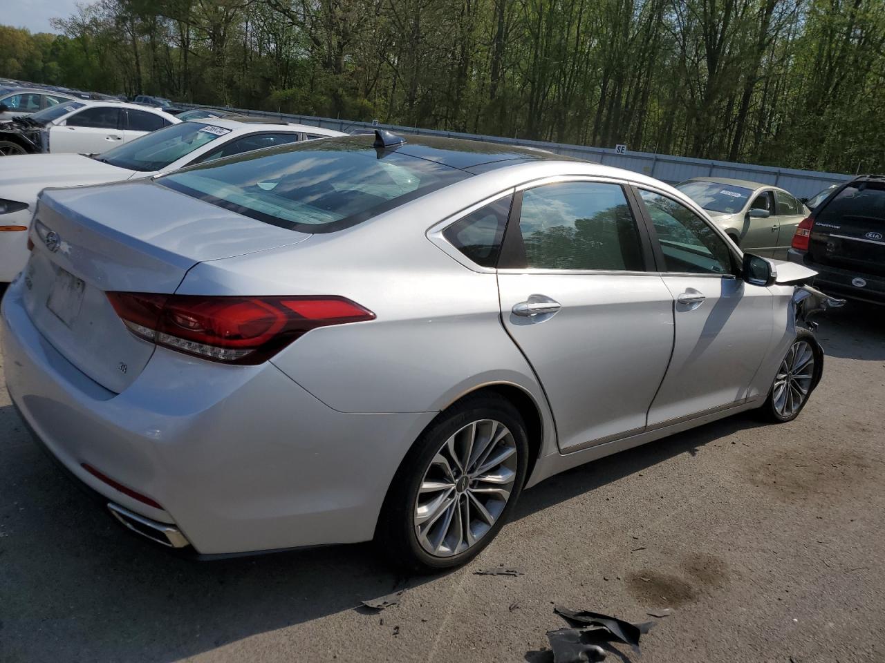 2015 Hyundai Genesis 3.8L vin: KMHGN4JE0FU044434