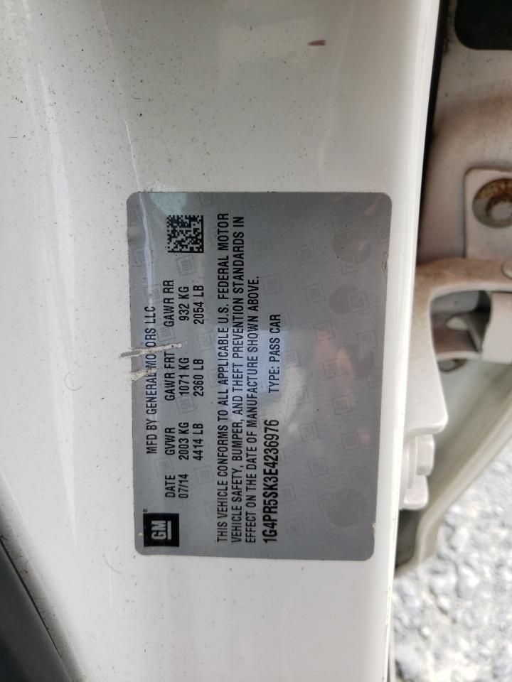 1G4PR5SK3E4236976 2014 Buick Verano Convenience