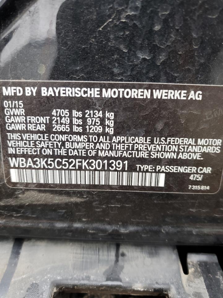 WBA3K5C52FK301391 2015 BMW 328 D xDrive