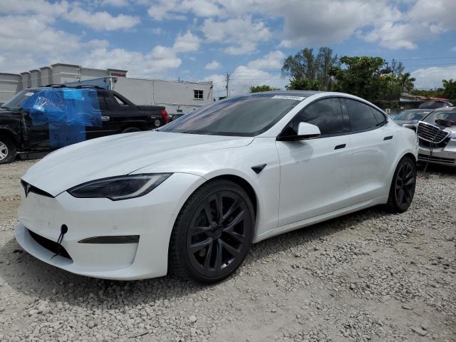  TESLA MODEL S 2022 Білий