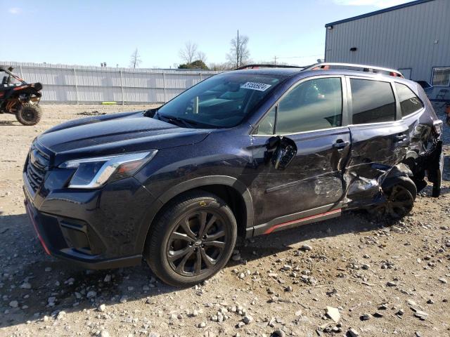 Lot #2505946410 2022 SUBARU FORESTER S salvage car