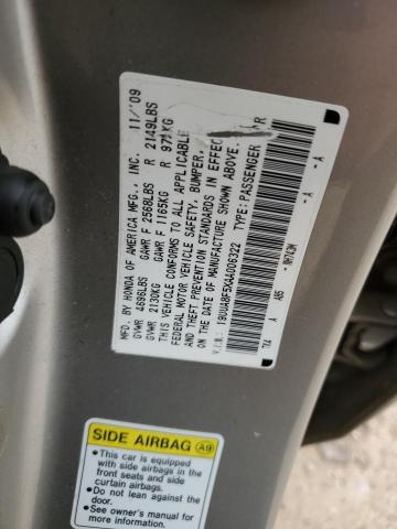 2010 Acura Tl VIN: 19UUA8F5XAA006322 Lot: 52147644