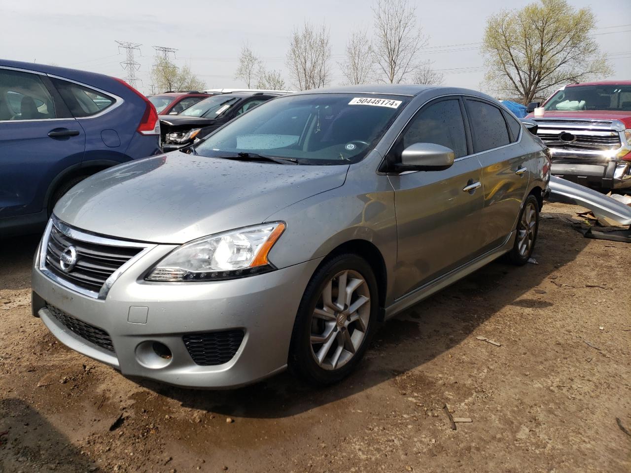 3N1AB7AP0EL615793 2014 Nissan Sentra S
