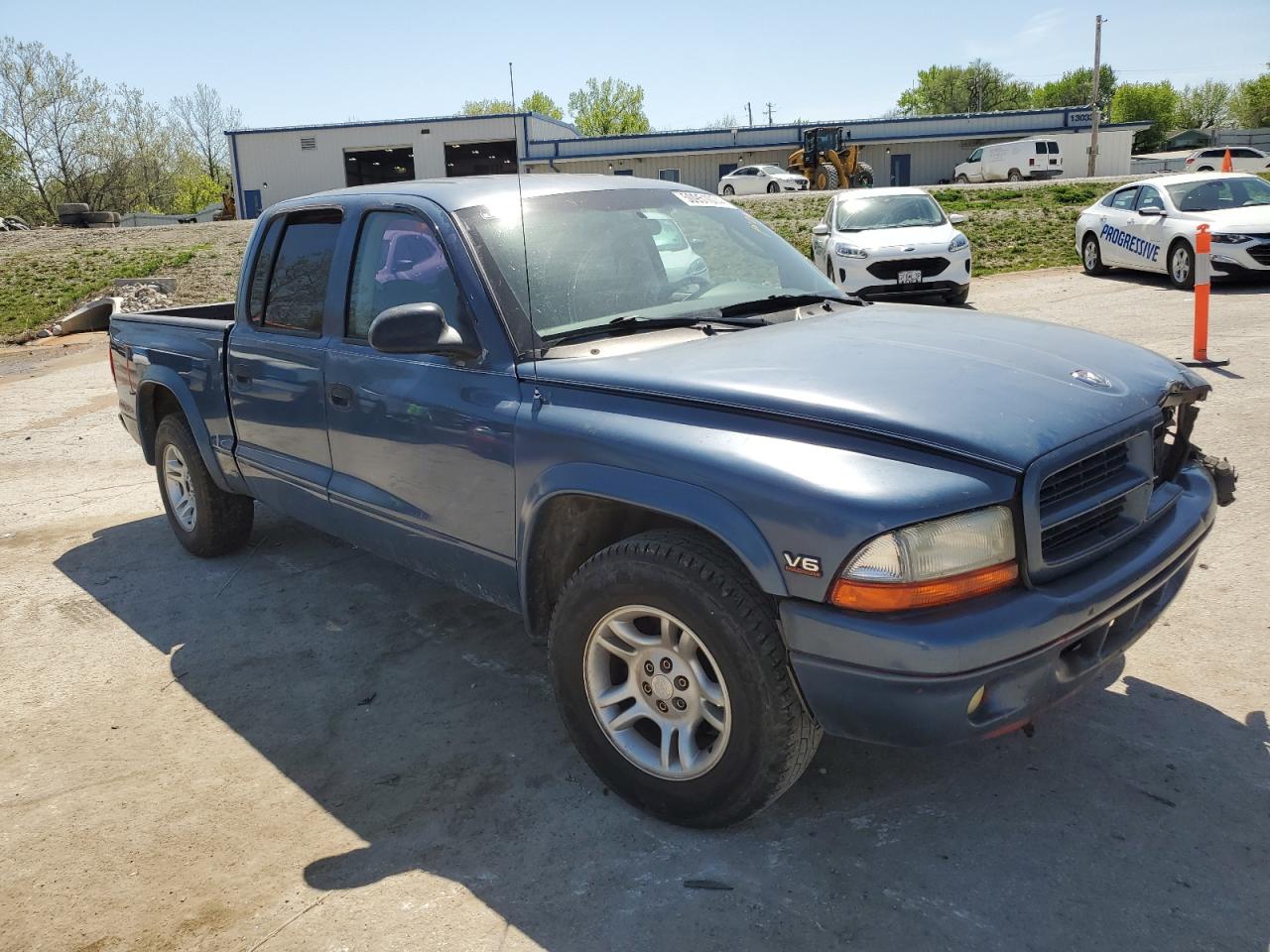 Lot #2528489830 2003 DODGE DAKOTA QUA