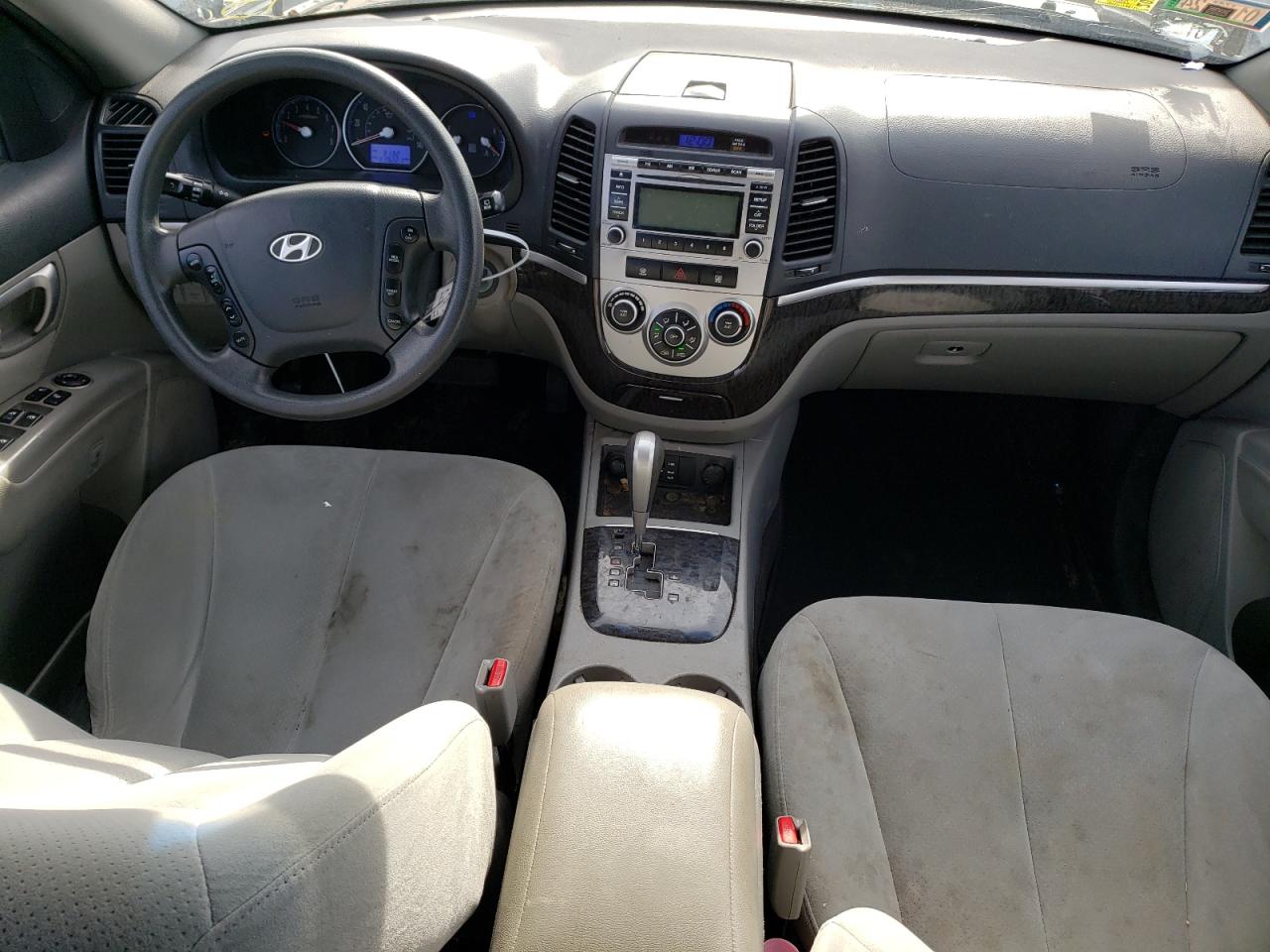 5NMSG73DX9H258339 2009 Hyundai Santa Fe Gls