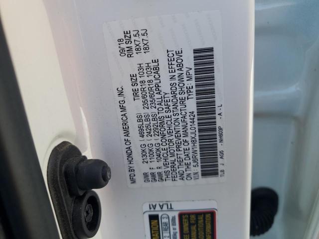 2018 HONDA CR-V EXL - 5J6RW1H8XJL014424