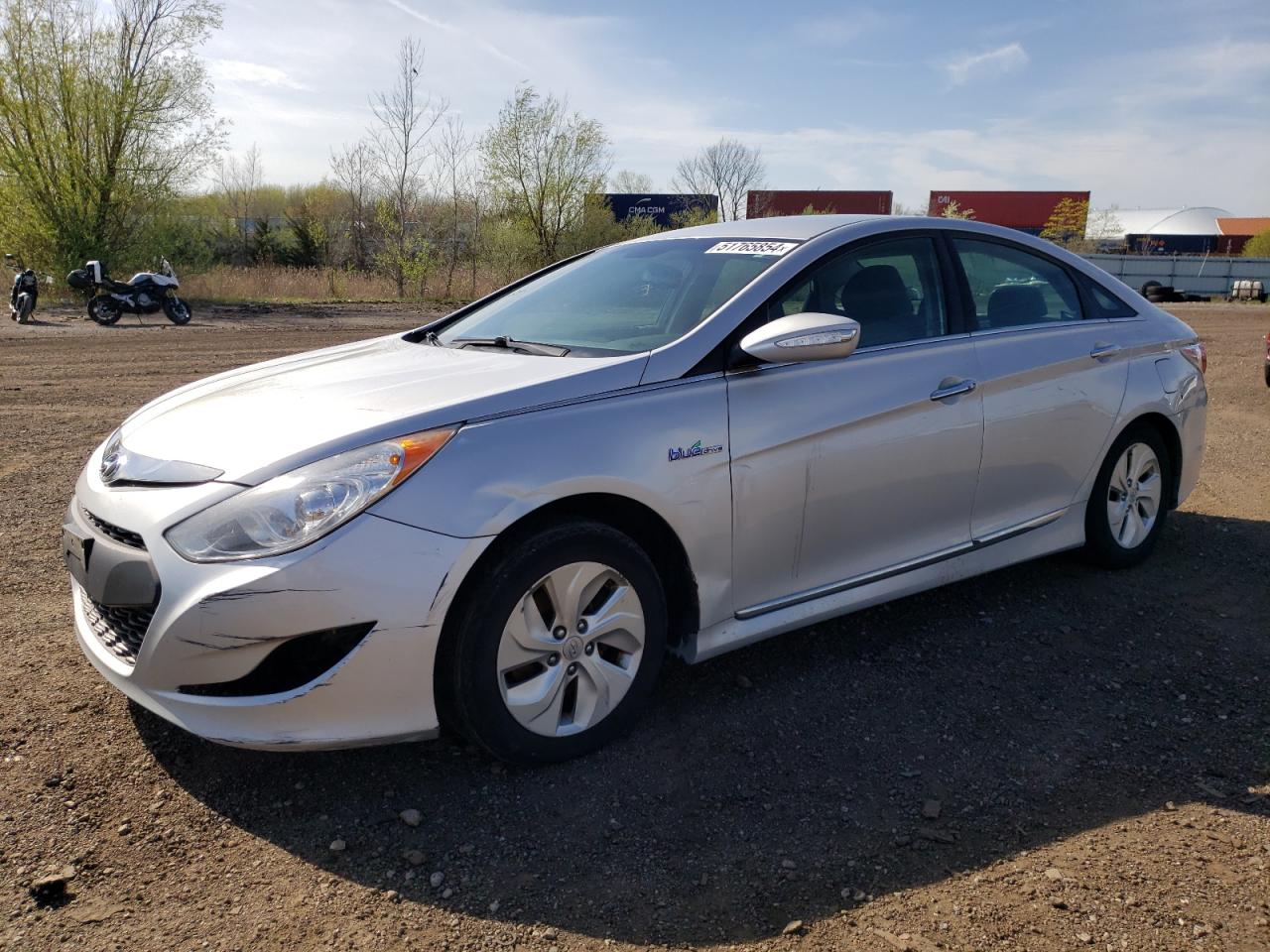 2014 Hyundai Sonata Hybrid vin: KMHEC4A47EA117979