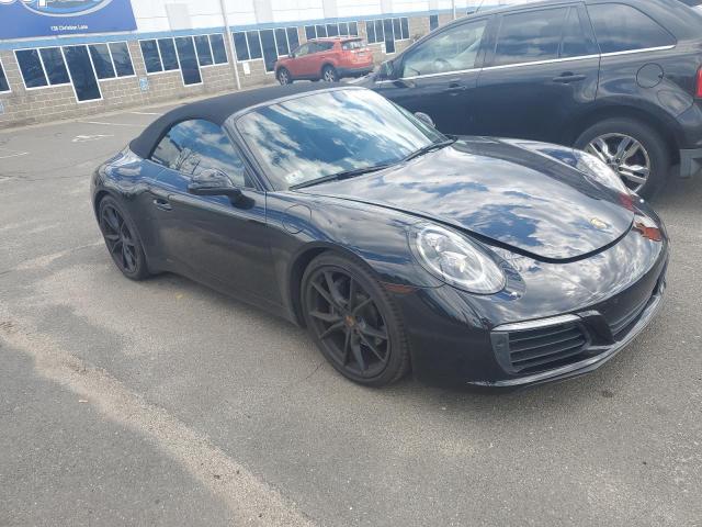 Кабріолети PORSCHE 911 2017 Чорний