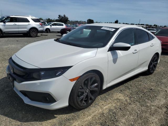 Lot #2519978758 2020 HONDA CIVIC SPOR salvage car