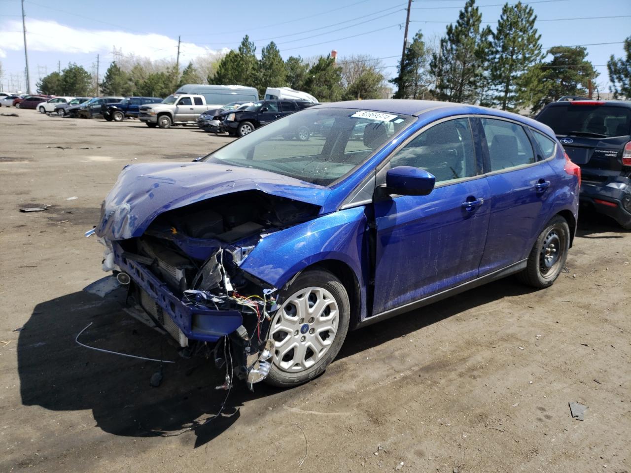 2012 Ford Focus Se vin: 1FAHP3K27CL318396