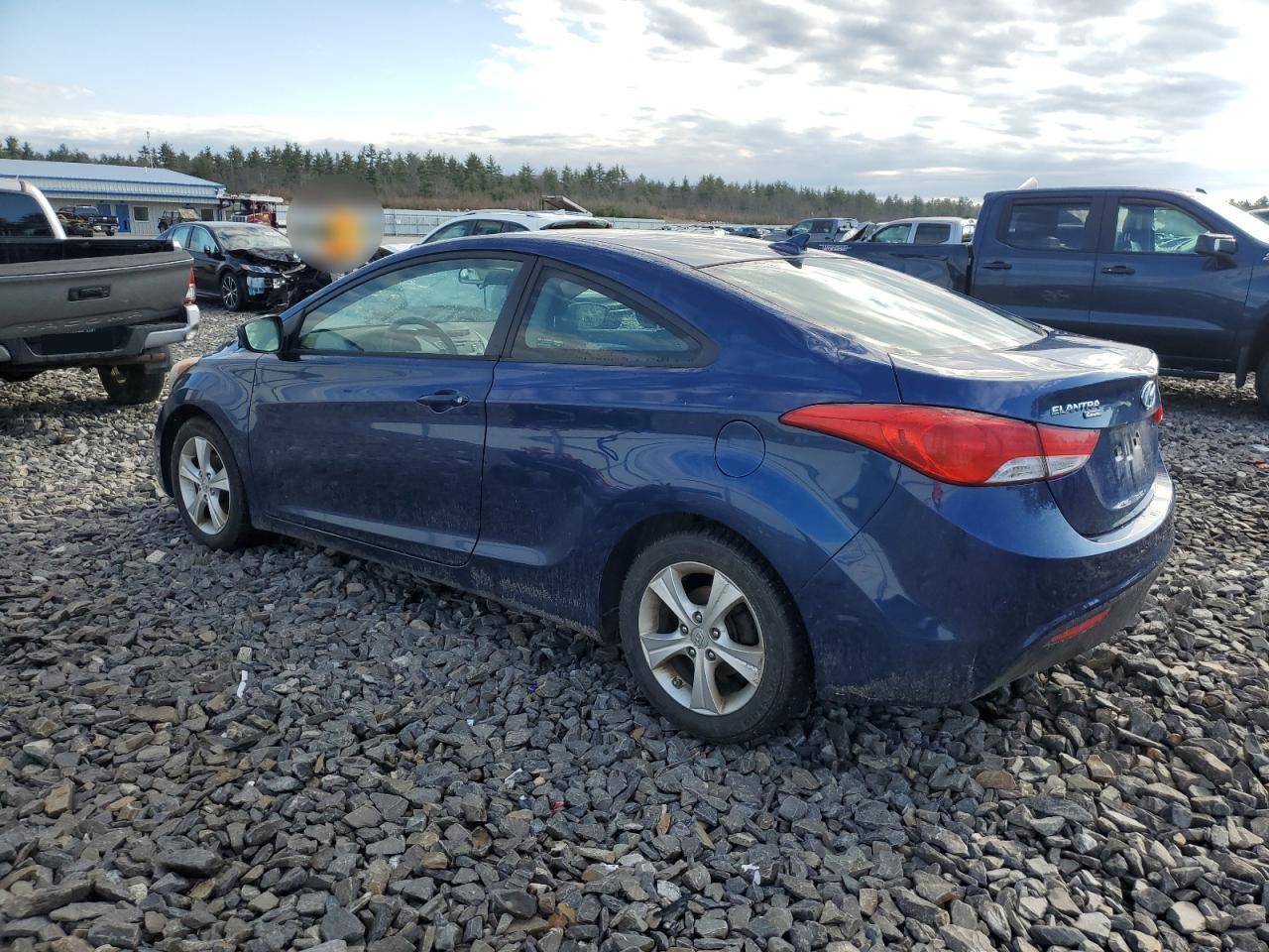 KMHDH6AE8DU018599 2013 Hyundai Elantra Coupe Gs