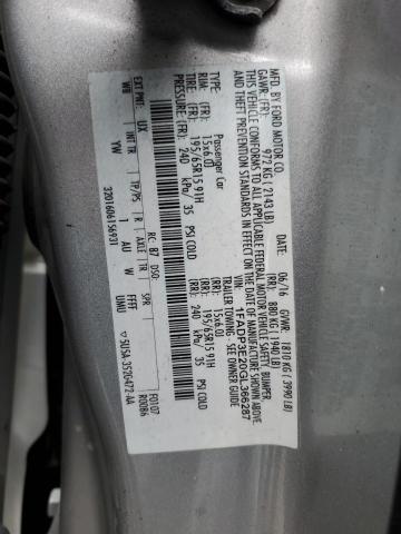 2016 Ford Focus S VIN: 1FADP3E20GL366287 Lot: 49018994