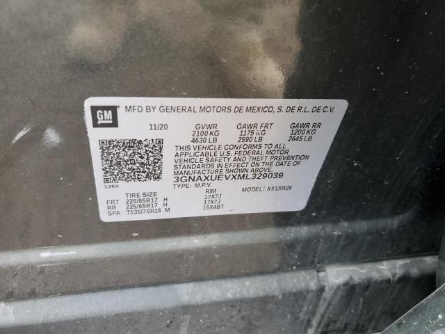 3GNAXUEVXML329039 2021 CHEVROLET EQUINOX - Image 14