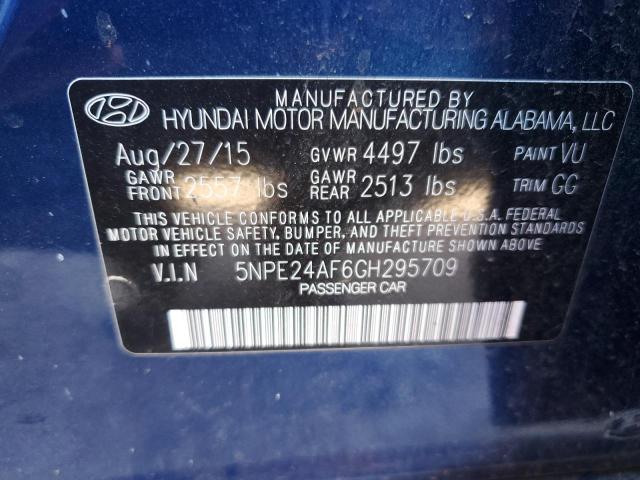 2016 HYUNDAI SONATA SE - 5NPE24AF6GH295709