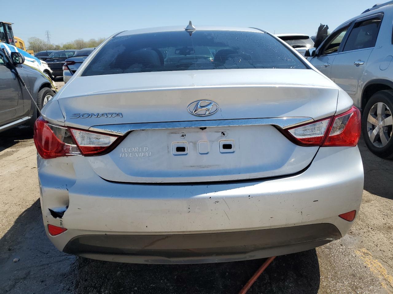 2014 Hyundai Sonata Gls vin: 5NPEB4AC5EH840401