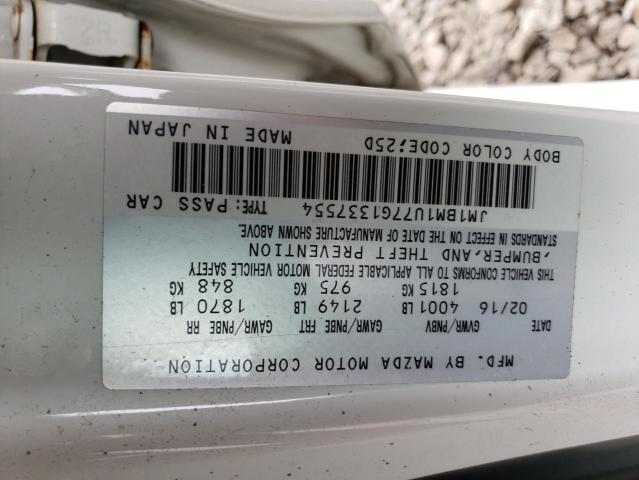 2016 Mazda 3 Sport VIN: JM1BM1U77G1337554 Lot: 50199854