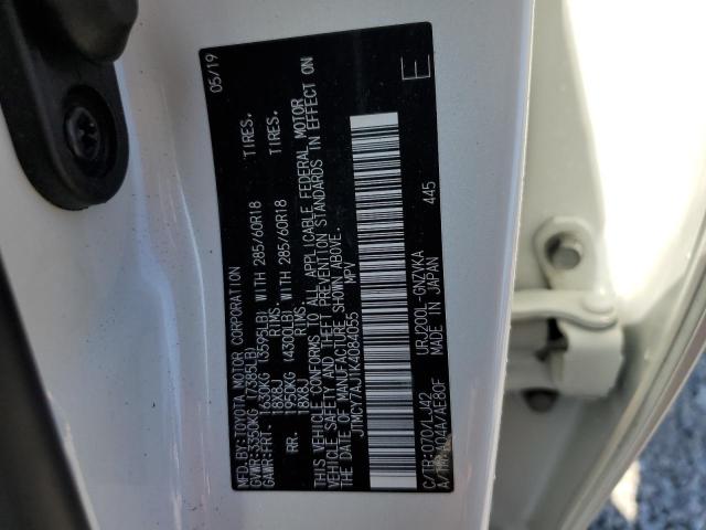 2019 TOYOTA LAND CRUIS - JTMCY7AJ1K4084055
