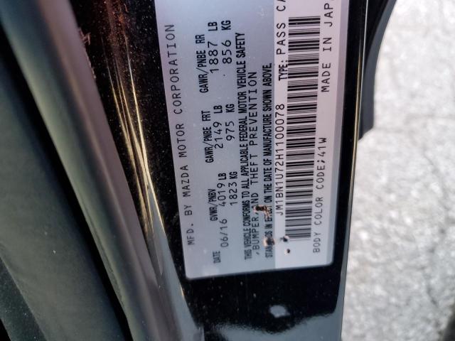 2017 MAZDA 3 SPORT - JM1BN1U72H1100078