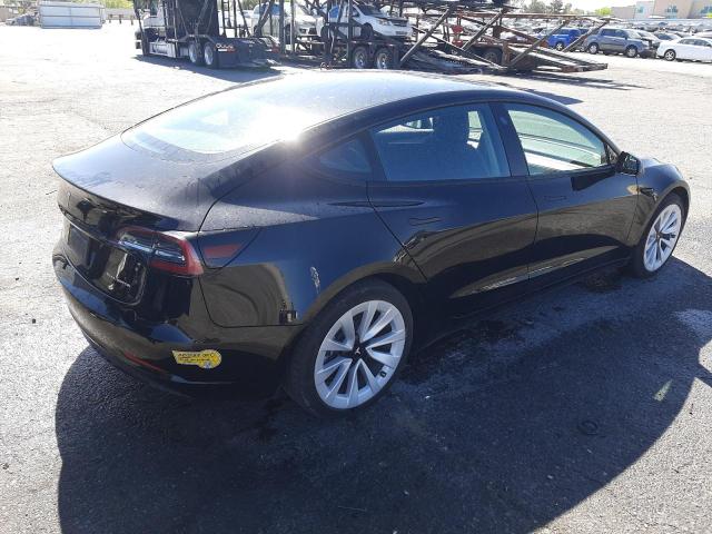 Lot #2505911379 2022 TESLA MODEL 3 salvage car