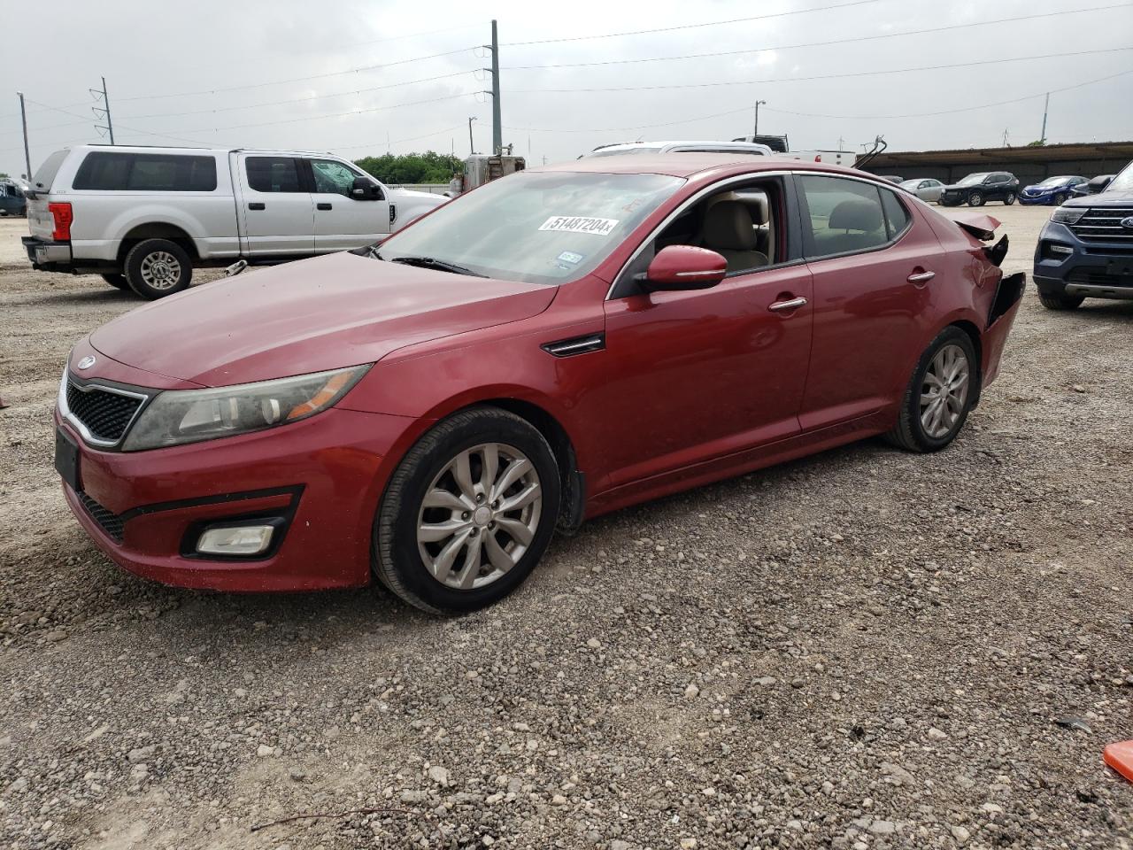 2014 Kia Optima Ex vin: 5XXGN4A73EG304576