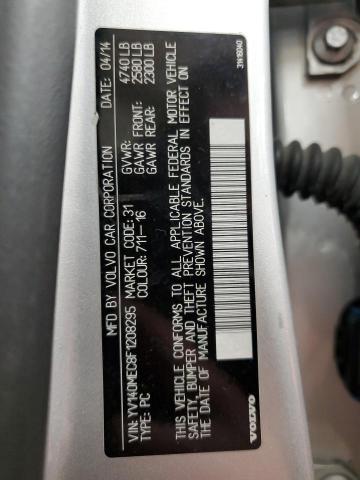 2015 VOLVO V60 PREMIE - YV140MEC8F1208295
