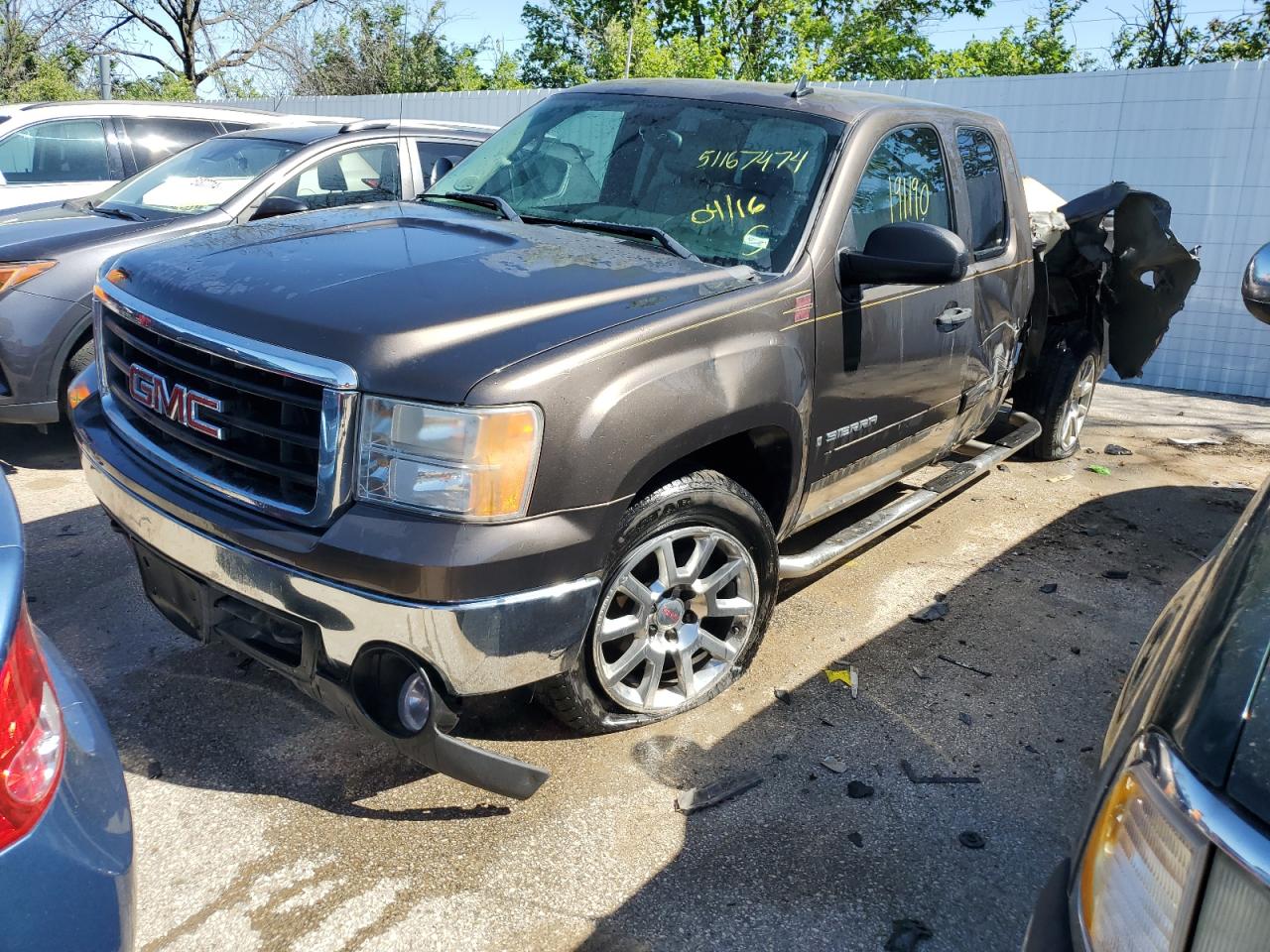 1GTEC19C17Z596077 2007 GMC New Sierra C1500