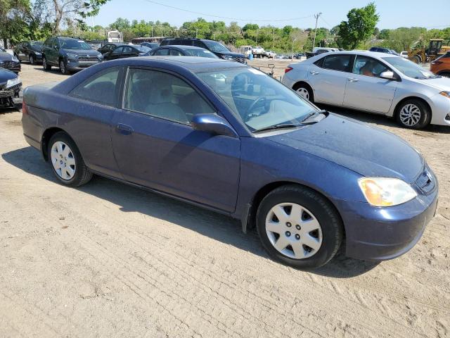 2002 Honda Civic Ex VIN: 1HGEM22092L102192 Lot: 52891644