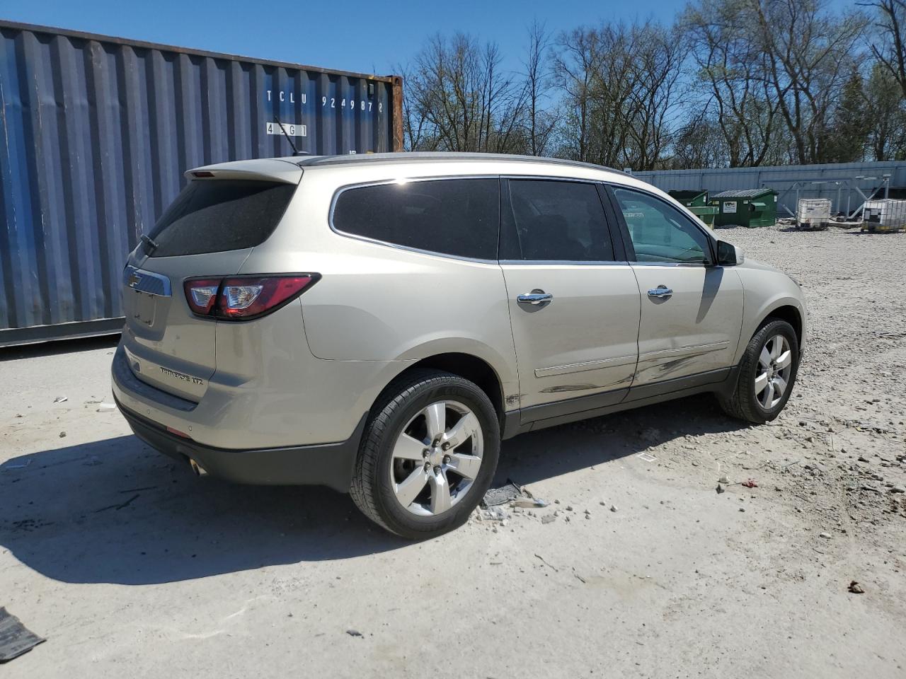 2015 Chevrolet Traverse Ltz vin: 1GNKRJKD4FJ118289