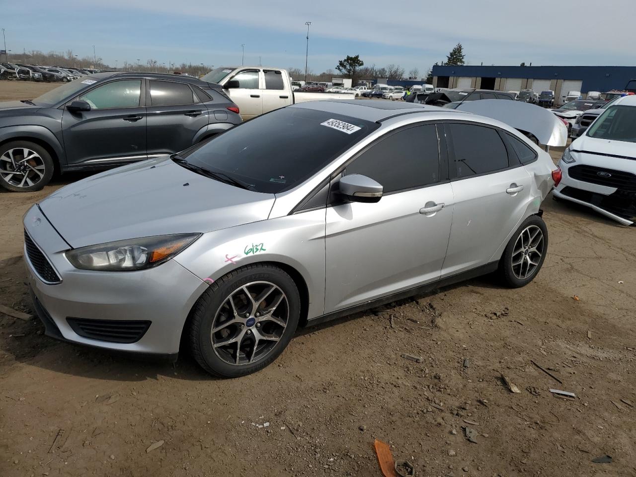 1FADP3H28HL236951 2017 Ford Focus Sel