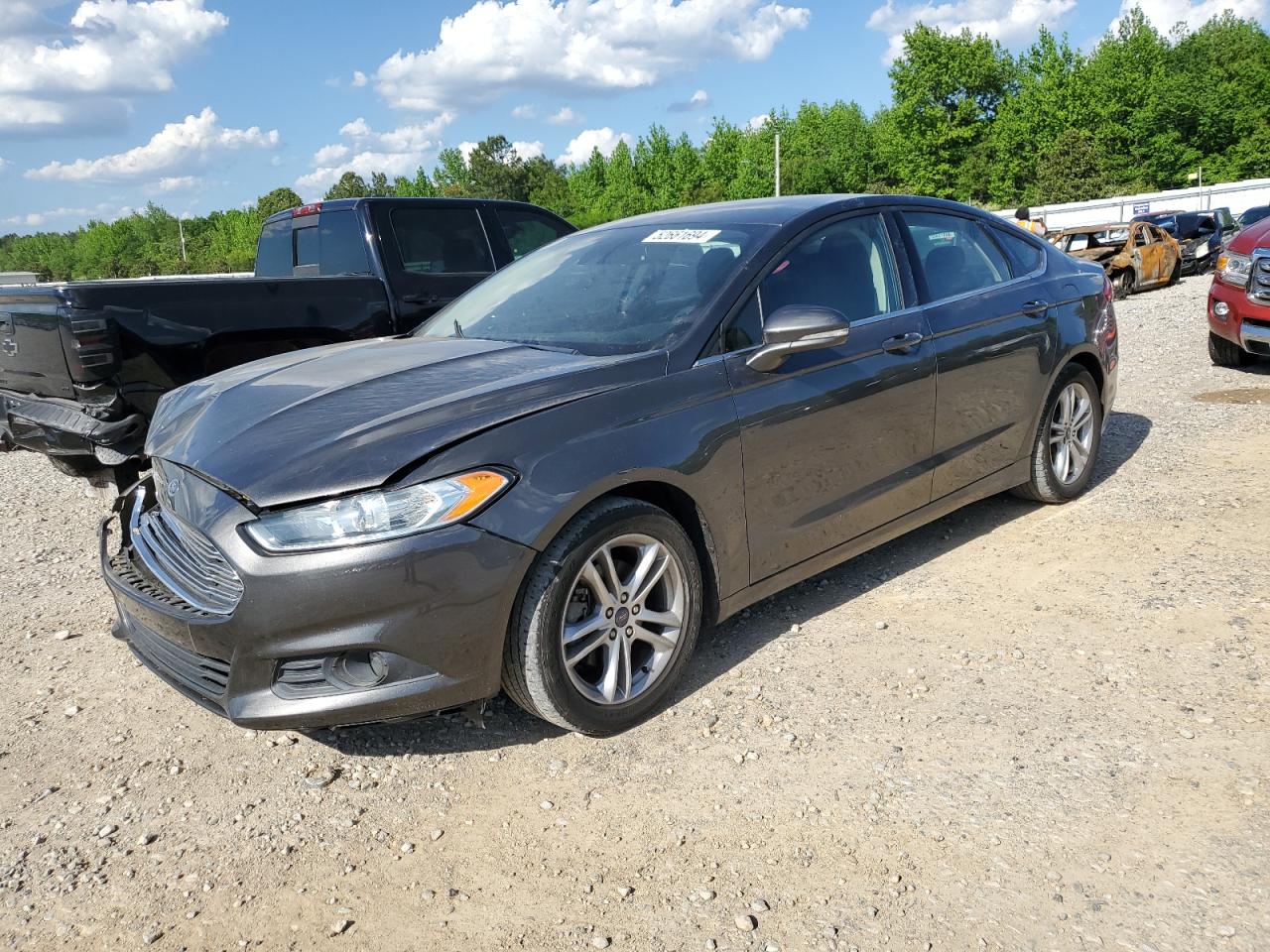 Lot #2776255334 2018 FORD FUSION SE