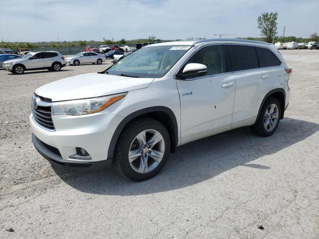 VIN 5TDDCRFH1FS009595 2015 Toyota Highlander, Hybri... no.1