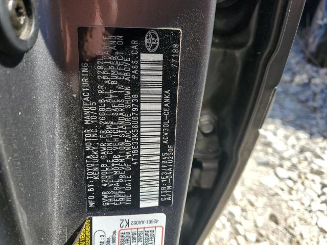 4T1BE32K56U679738 2006 Toyota Camry Le