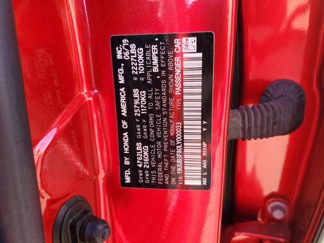 2020 ACURA TLX ADVANC 19UUB3F80LY000033