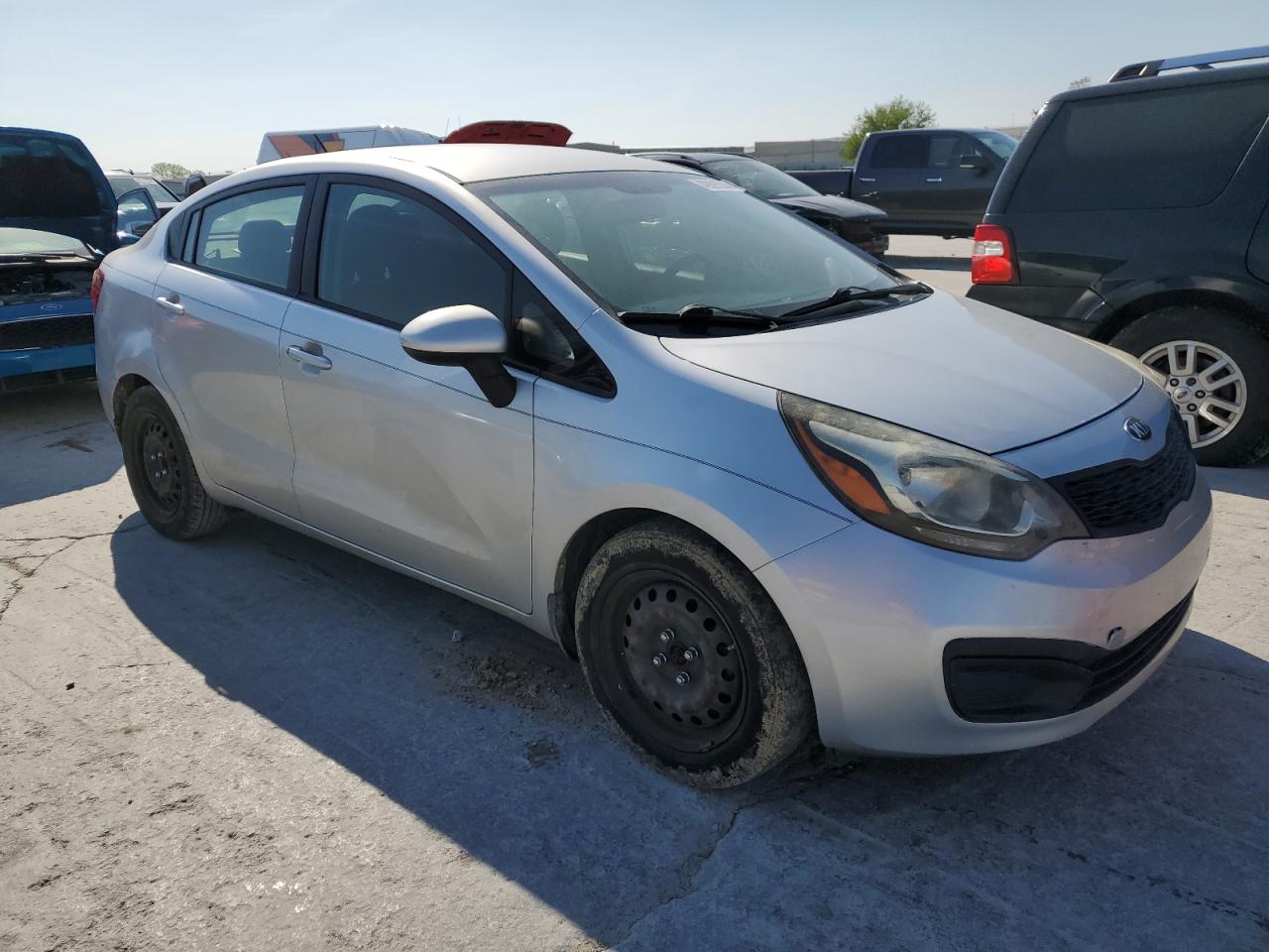 KNADM4A31E6413021 2014 Kia Rio Lx