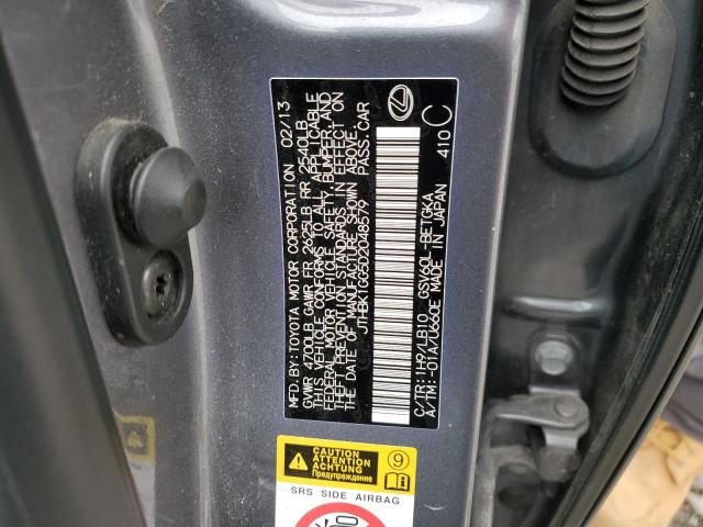 2013 Lexus Es 350 VIN: JTHBK1GG5B2048579 Lot: 52629824