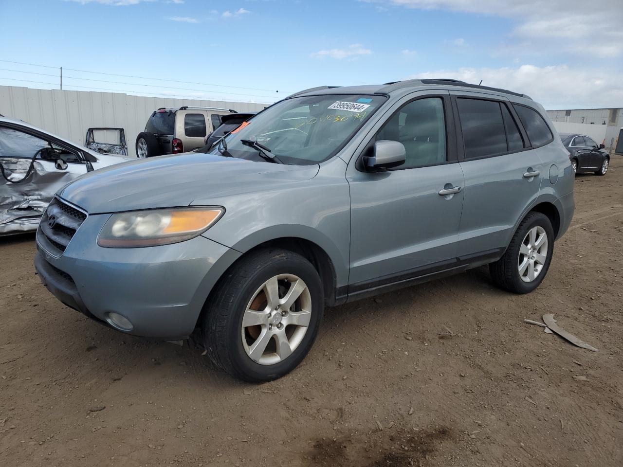 5NMSH73E07H120490 2007 Hyundai Santa Fe Se
