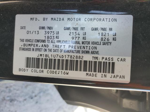 2013 Mazda 3 I VIN: JM1BL1U74D1782882 Lot: 49233664