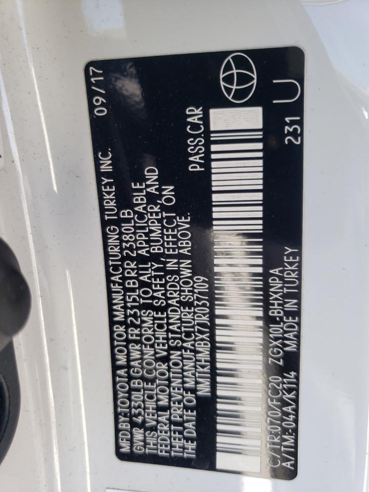 NMTKHMBX7JR037109 2018 Toyota C-Hr Xle