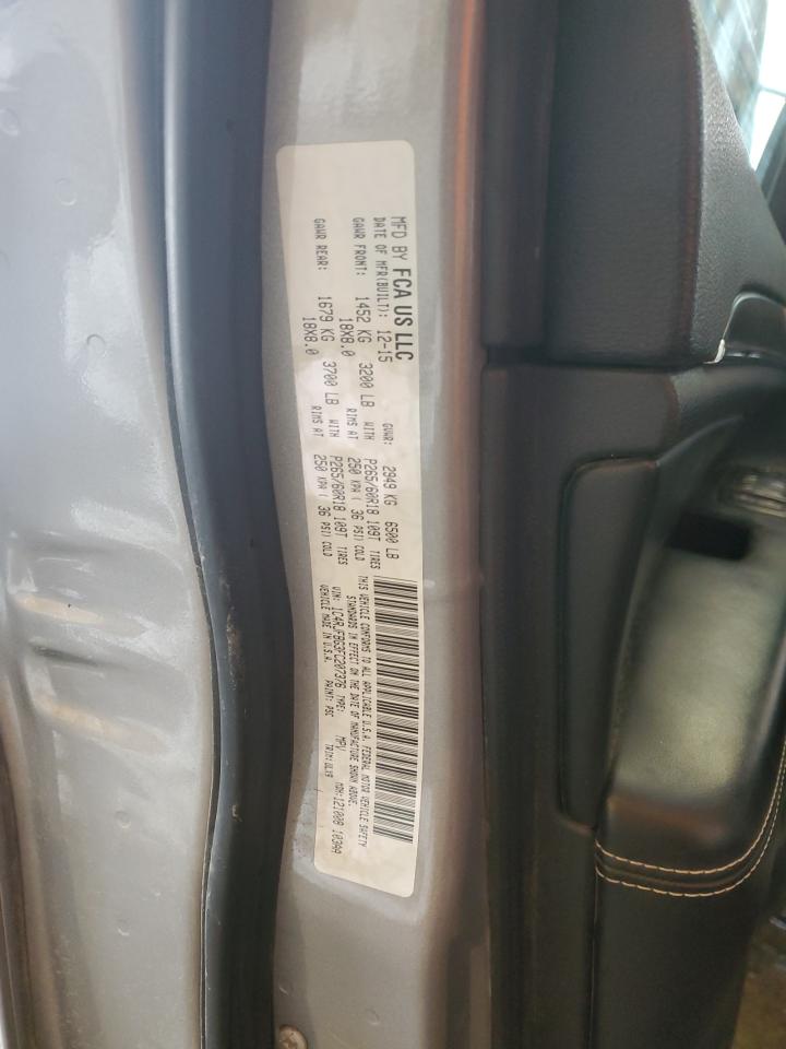 1C4RJFBG3FC207376 2015 Jeep Grand Cherokee Limited