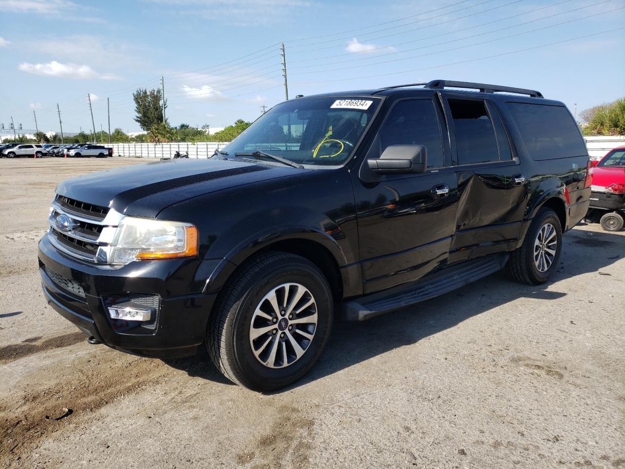 1FMJK1JT2HEA07183 2017 Ford Expedition El Xlt