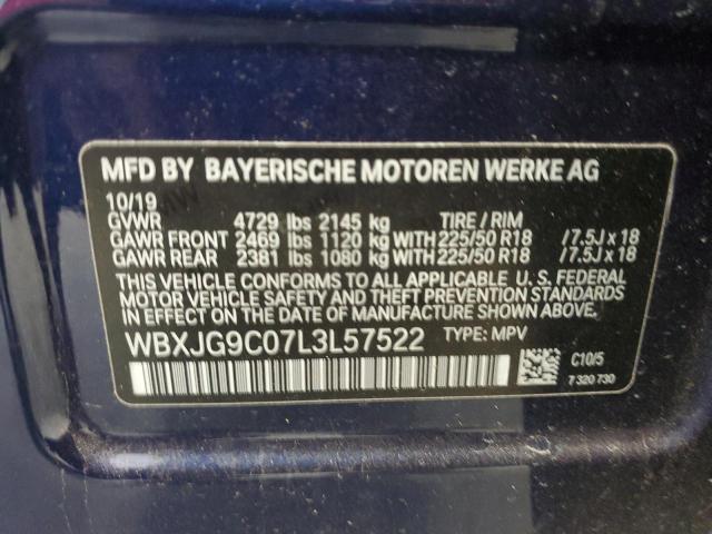  BMW X1 2020 Синій