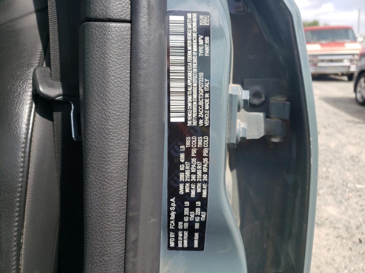 ZACCJBCT3GPD73310 2016 Jeep Renegade Trailhawk