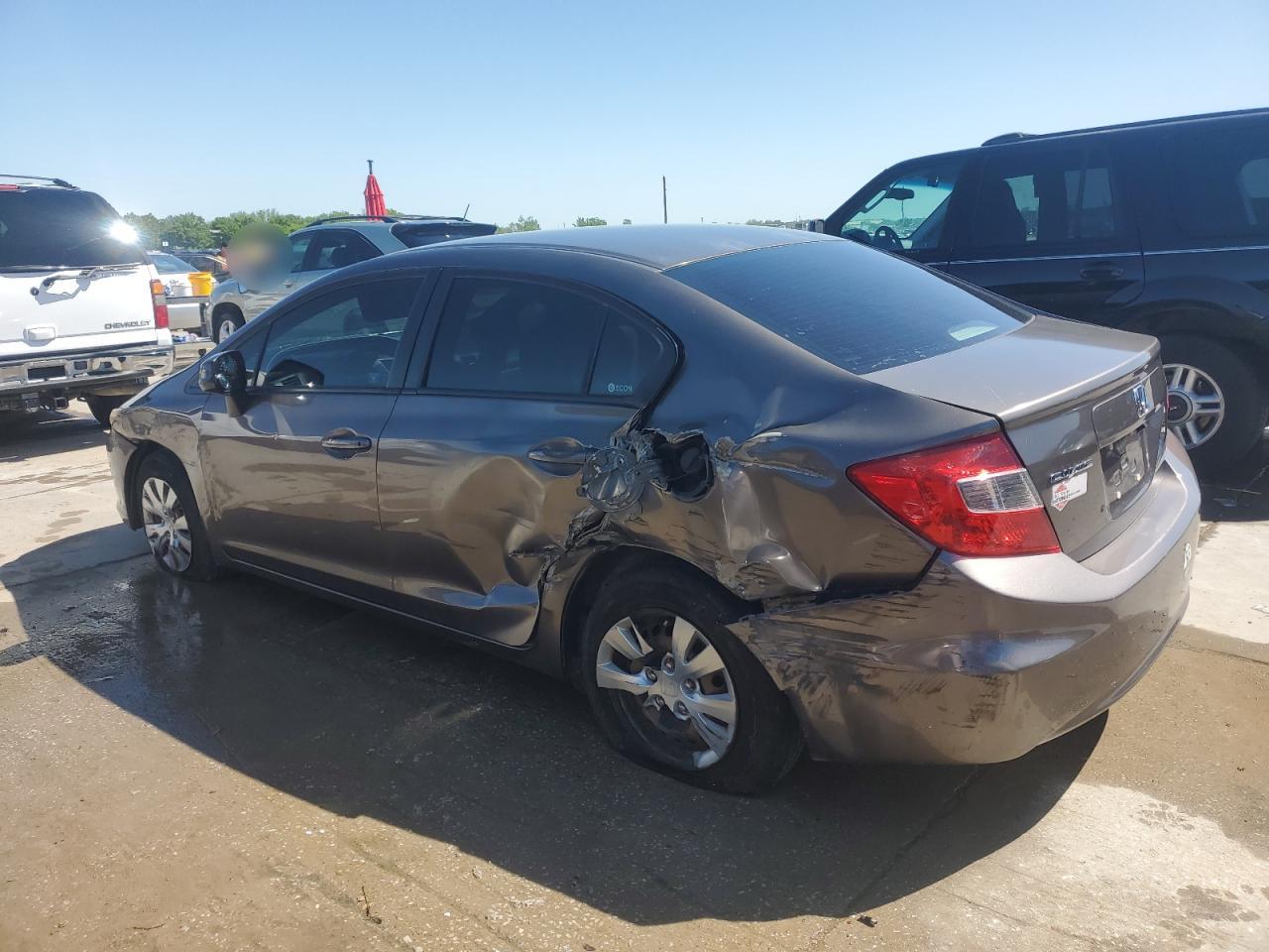 2HGFB2F53CH579537 2012 Honda Civic Lx