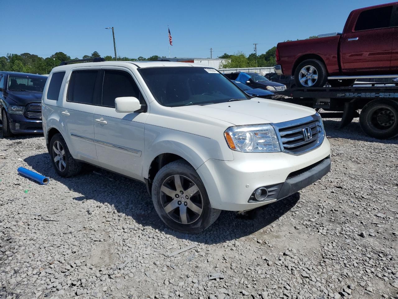 2012 Honda Pilot Touring vin: 5FNYF3H9XCB024222