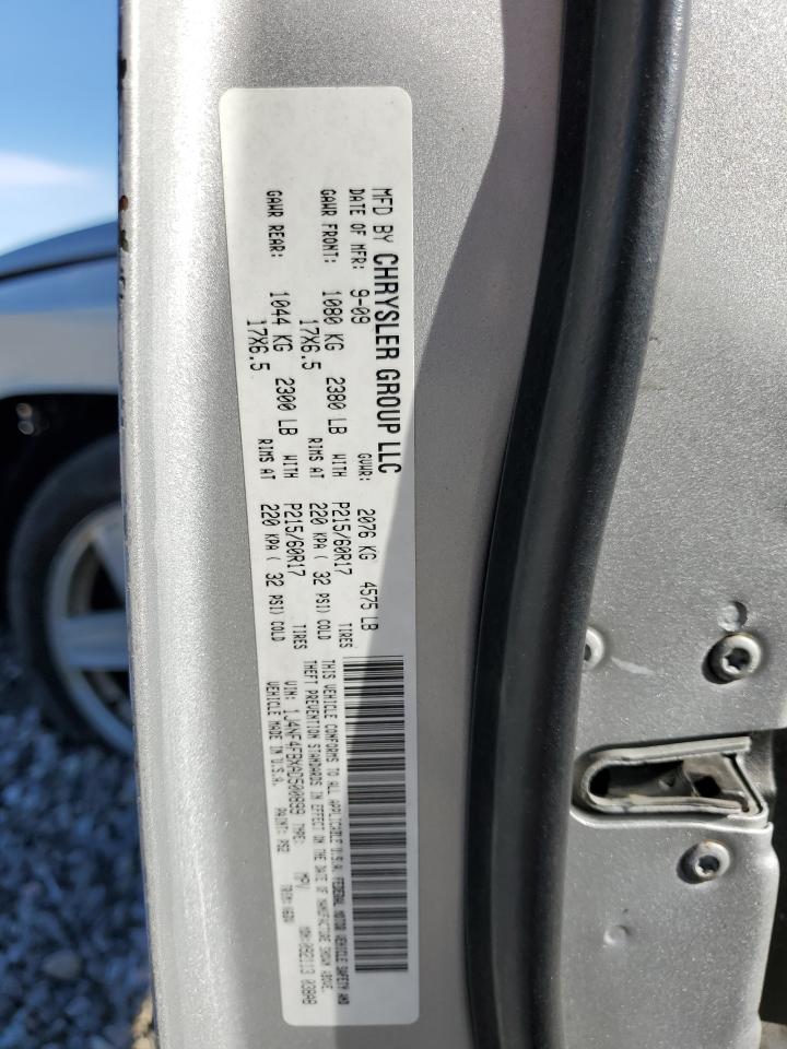 1J4NF4FBXAD500899 2010 Jeep Compass Sport