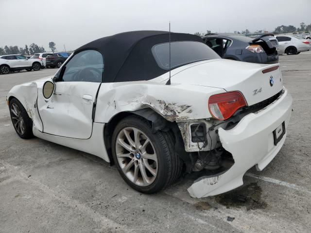 2007 BMW Z4 3.0 VIN: 4USBU33597LW72048 Lot: 50321984