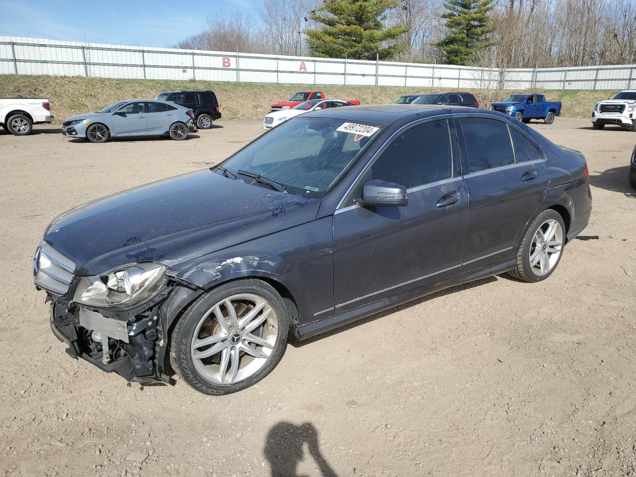 WDDGF8AB4DR265605 2013 Mercedes-Benz C 300 4Matic