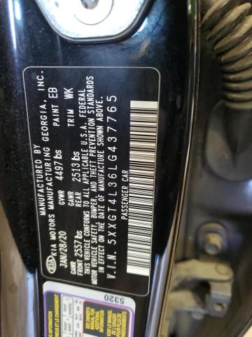 5XXGT4L36LG437765 Kia Optima LX 12